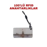 Sarkey SR-604 K Yazılabilir ve Kopyalanabilir Rfıd Proximity Anahtarlık 125 Khz Kız Kulesi Tasarımlı Keyfob - 100 ADET