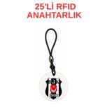 Sarkey Sr-604 S Yazılabilir Ve Kopyalanabilir Rfıd Proximity Anahtarlık 125 Khz Özel Desenli Keyfob 25 Adet