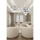 Sarkıt Modern Tek Toplu ve 4 Toplu 3 Renk LED Avize Darius Modeller Toplam 2 LED Avize - 1 - Ahşap