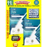 Sarmal 2027 11.Sınıf %100 Yeni Müfredat Fizik-Kimya 2 Kitap Bağlam Temelli Testler Soru Bankası Seti+Kronometre