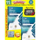 Sarmal 2027 11.Sınıf %100 Yeni Müfredat Kimya-Biyoloji 2 Kitap Bağlam Temelli Testler Soru Bankası Seti+Kronometre