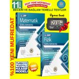 Sarmal 2027 11.Sınıf %100 Yeni Müfredat Matematik-Fizik 2 Kitap Bağlam Temelli Testler Soru Bankası Seti+Kronometre