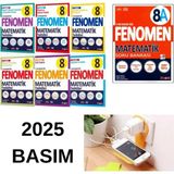 Sarmal 8.sınıf Fenomen Matematik Fasikül + 8A Matematik Set Priz Tutucu Hediye 2026 Lgs