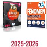 Sarmal Paraf Yayınları 2026 Müfredat 7.sınıf Iq Türkçe Soru Kütüphanesi + Fenomen 7A Matematik Set