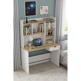 Sarmobi Harmony Çekmeceli Çalışma Masası Beyaz Suntalam Minimalist Stil ve Ergonomik Tasarım - Tek Ebat - Beyaz - Atlantik Çam