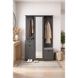 Sarmobi Harmony Partmanto Vestiyer Ayakkabılık 106X190X39 cm - Modern Tasarım - Renk