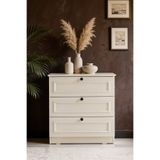 SARMOBİ Mira 3 Çekmeceli Şifonyer 78x79x43 cm Aytaşı – Country Tasarım