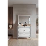 Sarmobi Taiga Aynalı Şifonyer Y:142 G:75 D:41 / Buz Gri