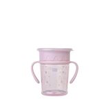 Saro Kulplu 360° Derece İçilebilen Pembe 6 Ay+ Alıştırma Bardağı 270 Ml - Açık Pembe