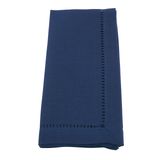 Saro Lifestyle Kenarlı Kenarlı Akşam Yemeği Peçetesi (12'li Set), Lacivert, 20 inç