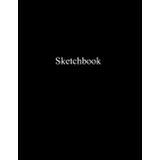 Saroco Sketchbook – Black Edition: 100 Pages, 8.5 x 11 inch, Acid-Free Drawing Paper – A Minimalist Black Sketchbook for Artists, Teens, Students, and Adults