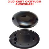 Sarpark Parking Systems Sarpark SR-401 Tek Işınlı Fotosel Emniyet Sensörü 12-24V Dc Garaj Bariyer Kapı Sensörü - 3 ADET
