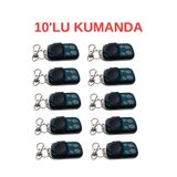 Sarpark Uk-902 433.92Mhz Kopyalanabilir 4 Tuşlu Garaj Kumandası Akıllı Uzaktan Kumanda 10 Adet