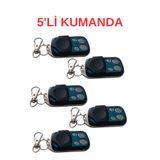 Sarpark Uk-902 433.92Mhz Kopyalanabilir 4 Tuşlu Garaj Kumandası Akıllı Uzaktan Kumanda 5 Adet