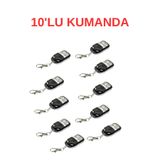Sarpark Uk-903 433Mhz Kopyalanabilir Garaj Kumandası Kontal Uyumlu Uzaktan Kumanda 10 Adet