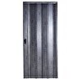 Sarpaş Akordiyon Kapı 150x237 Karaağaç Camsız Kalın Kapı Katlanır Akordeon Pvc Anahtar Kilitli