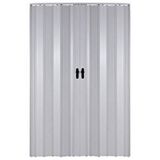 Sarpaş Akordiyon Kapı 175x234 Akçaağaç Camsız Çift Açılım Kalın Kapı Katlanır Akordeon Pvc Anahtar Kilitli