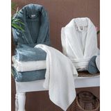 Sarra Home Aile Bornoz Seti - M - L - Koyu Yeşil