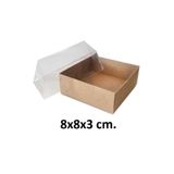 SarrumaHediyelik Asetat Kapaklı 8x8x3 cm Kutu 10 Adet
