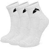 Sarsala 3'lü Beyaz Ankle Spor Çorap, Konforlu Pamuklu Yapı, Unisex Kullanım İçin Ergonomik Tasarım