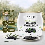 Sart Olive Siyah Zeytin Premium XL Gemlik Sofralık 2 kg