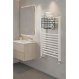 Sas Haus Petek Üstü Çok Amaçlı Banyo Rafı – Metal Havluluk & Düzenleyici Sepet 1 Adet Siyah
