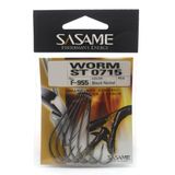 Sasame Worm ST 0715 Black No:1 Nikel Olta İğnesi