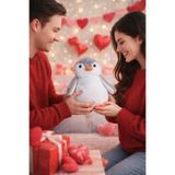 ŞAŞKIN HOUSE SEVİMLİ PENGUEN PELUŞ OYUNCAK SEVGİLİLER GÜNÜ HEDİYESİ & OYUN BE UYKU ARKADAŞI & HEDİYELİK