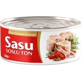 Sasu Kuru Domatesli & Soslu Ton Balığı 4x160g Bütün Dilim