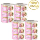 Sasu Light Suda Ton Balığı 12X160 gr - 12 Adet