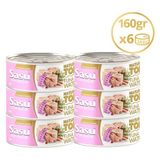 Sasu Light Suda Ton Balığı 6X160 gr - 6 Adet