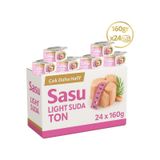 Sasu Light Suda Ton Balığı Bütün Dilim 24 x 160 G