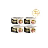 SASU Zeytinyağlı Ton Balığı 4x160g Bütün Dilim