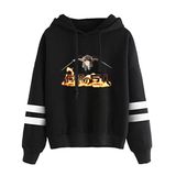 Satdflie Anime Attack on Titan Unisex Hoodies Levi Ackerman Kazak Özgürlük Kanatları Baskı Uzun Kollu Sweatshirt Kapüşonlu, Renk/11, M