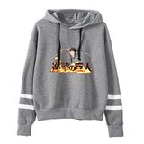 Satdflie Anime Attack on Titan Unisex Hoodies Levi Ackerman Kazak Özgürlük Kanatları Baskı Uzun Kollu Sweatshirt Kapüşonlu, Renk/13, XXL