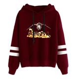 Satdflie Anime Attack on Titan Unisex Hoodies Levi Ackerman Kazak Özgürlük Kanatları Baskı Uzun Kollu Sweatshirt Kapüşonlu, Renk/14, XL