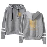 Satdflie Anime Attack on Titan Unisex Hoodies Levi Ackerman Kazak Özgürlük Kanatları Baskı Uzun Kollu Sweatshirt Kapüşonlu, Renkli/23, 4XL