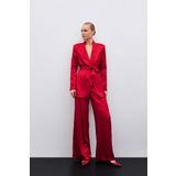 Sateen Bol Jakarlı Kadın Pantolon 1699-5537