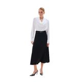 Sateen Kemerli Saten Etek, 36, STN139KET1941, Siyah, Kadın