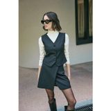 Sateen Klasik Yelek - Siyah