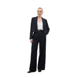Sateen Luna Krep Pantolon, 36, STN139KPA1987, Siyah, Kadın