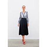 Sateen Midi Boy Saten Etek - SİYAH - Siyah - 38