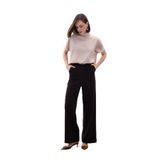 Sateen Palazzo Krep Pantolon, 38, STN139KPA1977, Kahve, Kadın