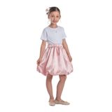 Saten Balon Kız Çocuk Etek M00729