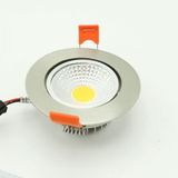 Saten Krom Sıva Altı Spot Cob Led Armatür 5W Trafolu (Ilık Beyaz 4000K)