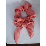Saten Saç Tokası, Büyük Boy Fiyonk Tasarım, Scrunchie Toka Saç Acıtmayan