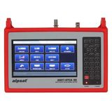 Satfinder As07-Stca 4K Dvb S-S2/T-T2/C/J.83b/Isdb-T Sinyal Analizörü + Görüntülü Uydu Bulucu + Kamera Test