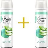 Satin Care Sensitive Tıraş Jeli 200 ml x 2 Hassas Ciltler İçin Özel Formül
