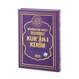 Satır Altı Tecvidli Kuranı Kerim - Bilgisayar Hatlı - Rahle Boy - Eflatun Renk - Seda Yayınları TYCOGMMYJN171828880430867