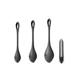 Satisfyer 2 Silikon 3 Adet Kegel Egzersiz Top Seti + Mini Vibratör